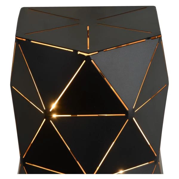 Lucide OTONA - Wandlamp - 2xE14 - Zwart - detail 2